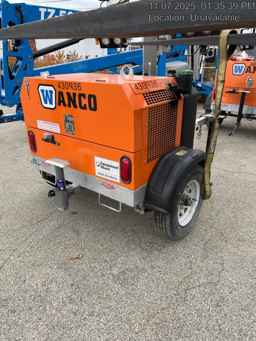 2024 Wanco WLTT-4MM4K Diesel, Deep Sea Controller, Shore Power Plug, Auto Start, (4) 350W LED Floodlights, 4kW Generator, 60 Gal Fuel Tank, 2" Ball, T3