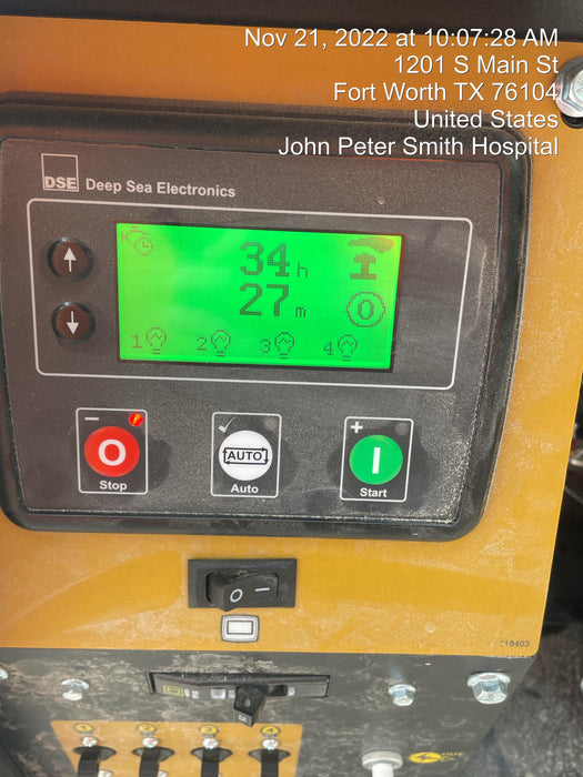 2022 Allmand NLV3GR (4) LED Light Fixture 350W, 23' Vertical Mast, 3kW Prime, Towable, ES Decals, T3