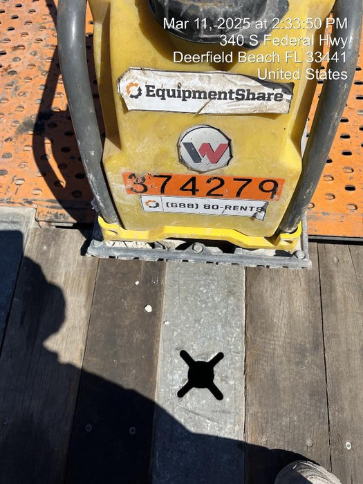 2023 Wacker Neuson WPU1550AW Honda GX160, 20" Width