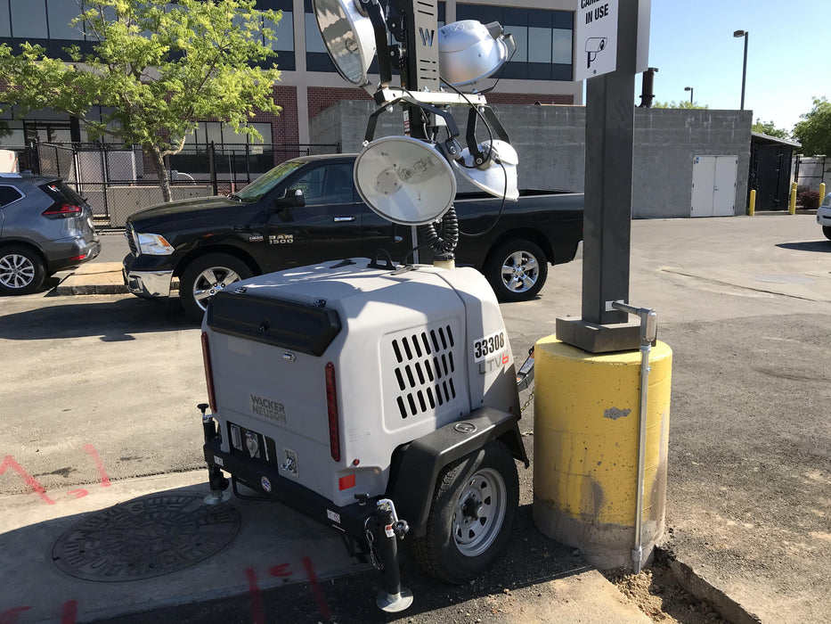 2019 Wacker Neuson LTV6L-MH Wacker Neuson LTV6L Mobile Light Tower w/Fuel Level Sensor Installed