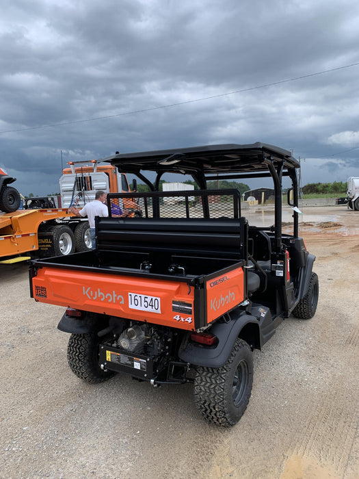2021 Kubota RTV-X1140W-H Plastic Canopy, Windshield Acrylic Clear, LED Strobe Light, Wire Harness Kit, Back up Alarm