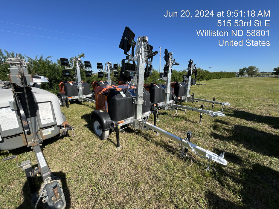 2024 Wanco WLTT-4MM4K Diesel, Deep Sea Controller, Shore Power Plug, Auto Start, (4) 350W LED Floodlights, 4kW Generator, 60 Gal Fuel Tank, 2" Ball, T3