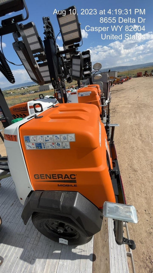 2023 Generac MLT2 Diesel, Flex Switch 120V Input, Powerzone Controller, (4) 320W LED Lights, 4kW Generator, 39.9 Gal Fuel Tank, 2" Ball, T3