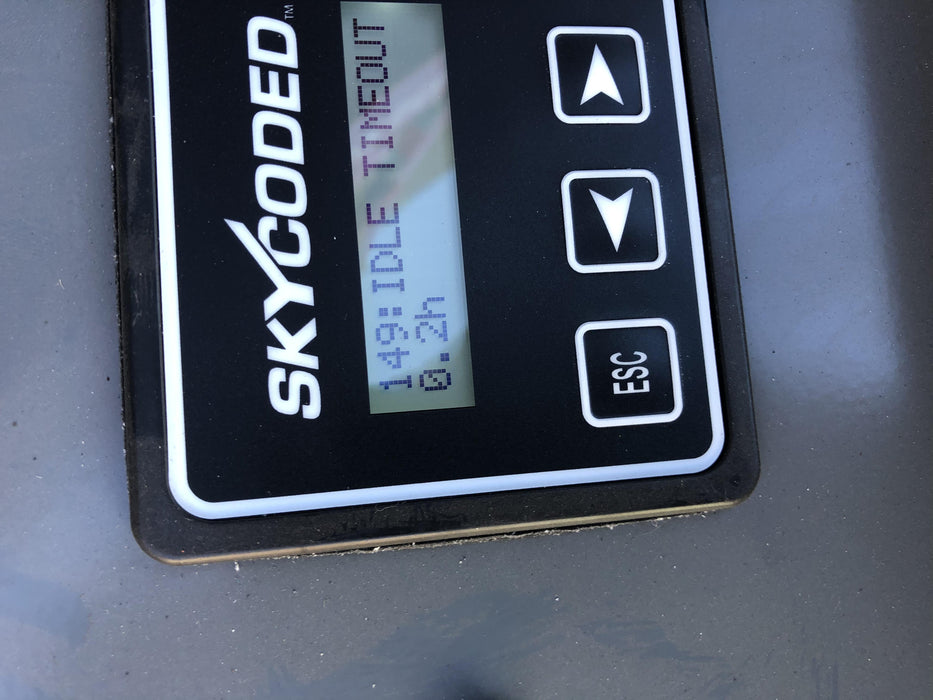 2020 Skyjack SJIII-3219 Solid NM Tires, Half height spring hinged entry gate, Dual Beacons, 800W Inverter