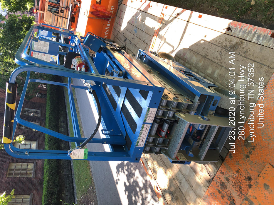 2020 Genie GS-1930 Fixed rails with chain entry gate - Pre A92.20