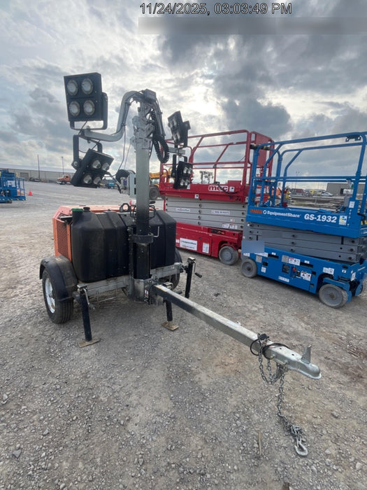 2024 Wanco WLTT-4MM4K Diesel, Deep Sea Controller, Shore Power Plug, Auto Start, (4) 350W LED Floodlights, 4kW Generator, 60 Gal Fuel Tank, 2" Ball, T3