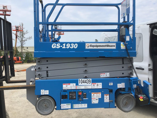 2020 Genie GS-1930 Fixed rails with chain entry gate - Pre A92.20