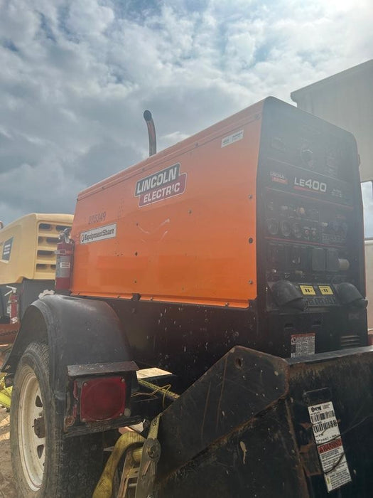 2022 Lincoln Electric LE400 Kubota V1505, Trlr, Cable Rack, Light Kit, ES Decals, T3