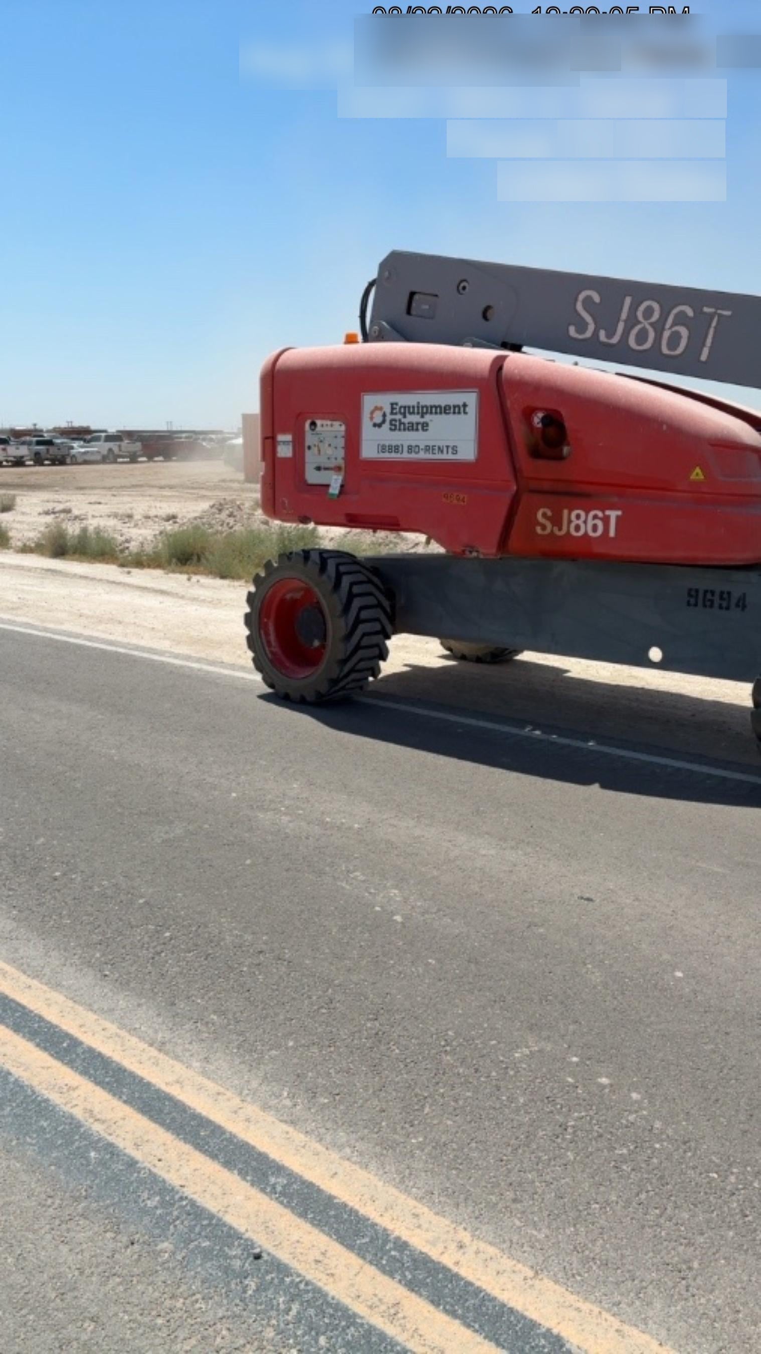 2018 SKYJACK SJ86T