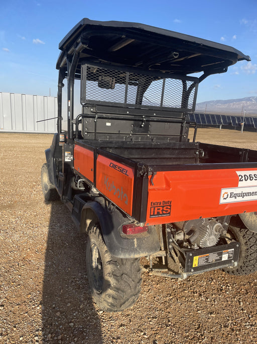 2022 Kubota RTV-X1140W-H Plastic Canopy, Windshield Acrylic Clear, LED Strobe Light, Wire Harness Kit, Back up Alarm