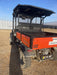 2022 Kubota RTV-X1140W-H Plastic Canopy, Windshield Acrylic Clear, LED Strobe Light, Wire Harness Kit, Back up Alarm