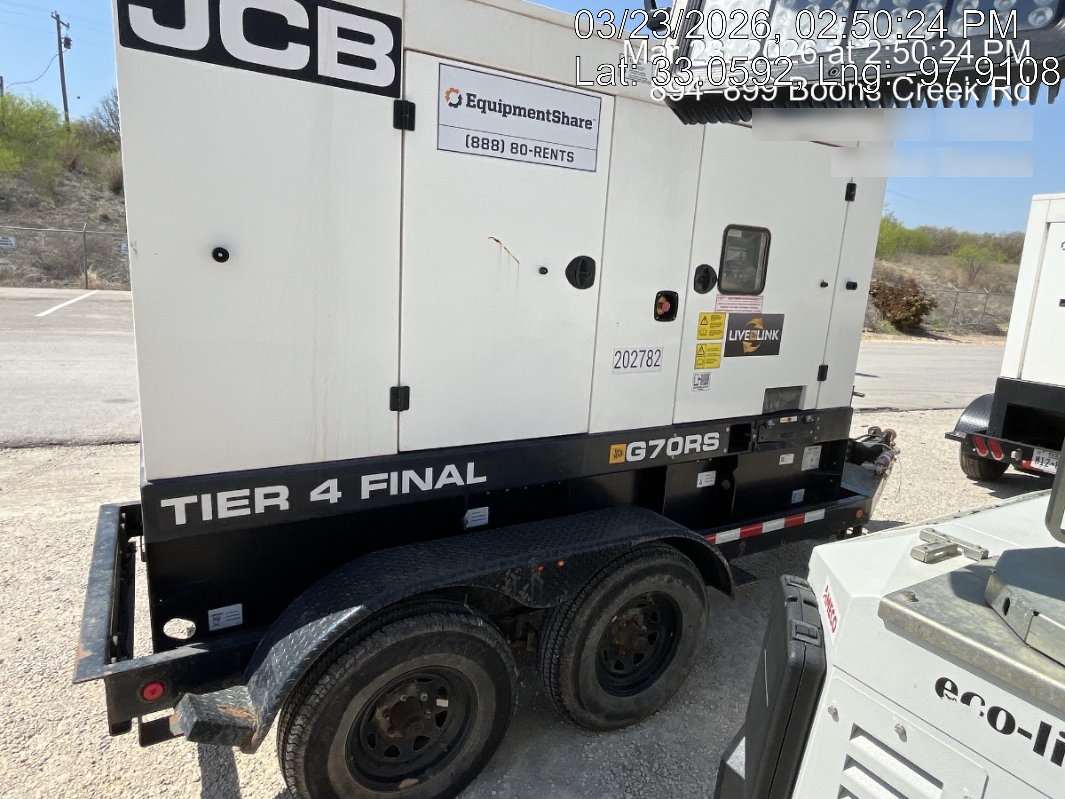 2022 JCB G70RST4F