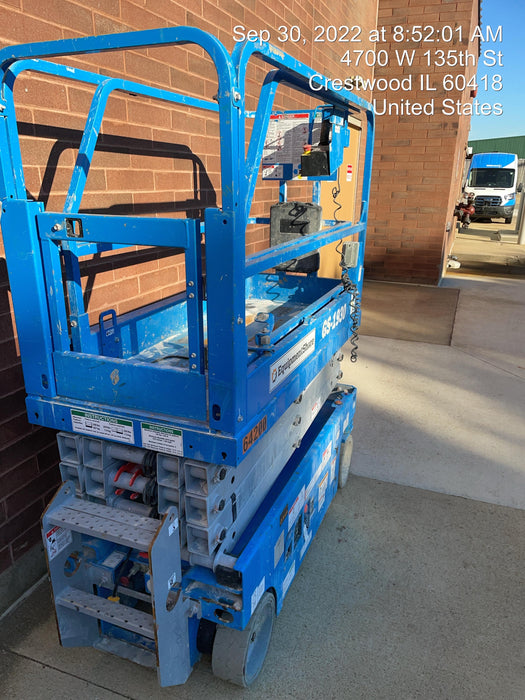 2020 Genie GS-1930 Solid Non Marking Tires, Beacon, Folding rails with half height swing gate