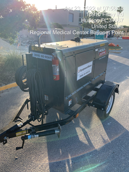 2021 Lincoln Electric Dual Maverick 200/200X Ready Pak 3, Includes Trailer, Cable Rack, Fender Light Kit