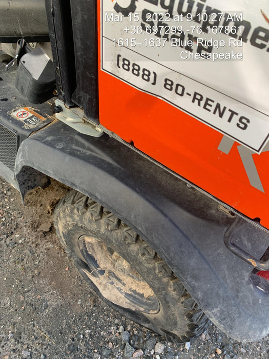 2020 Kubota RTV-X1140W-H Canopy, 4-Seater, Diesel, Windshield Acrylic Clear, Strobe Light, Backup Alarm