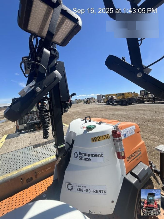 2024 Generac MLT2 Diesel, Flex Switch 120V Input, Powerzone Controller, 
(4) 320W LED Lights, 4kW Generator, 39.9 Gal Fuel Tank, 2" Ball, T3