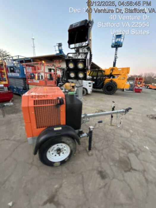 2024 Wanco WLTT-4MM4K Diesel, Deep Sea Controller, Shore Power Plug, Auto Start, (4) 350W LED Floodlights, 4kW Generator, 60 Gal Fuel Tank, 2" Ball, T3