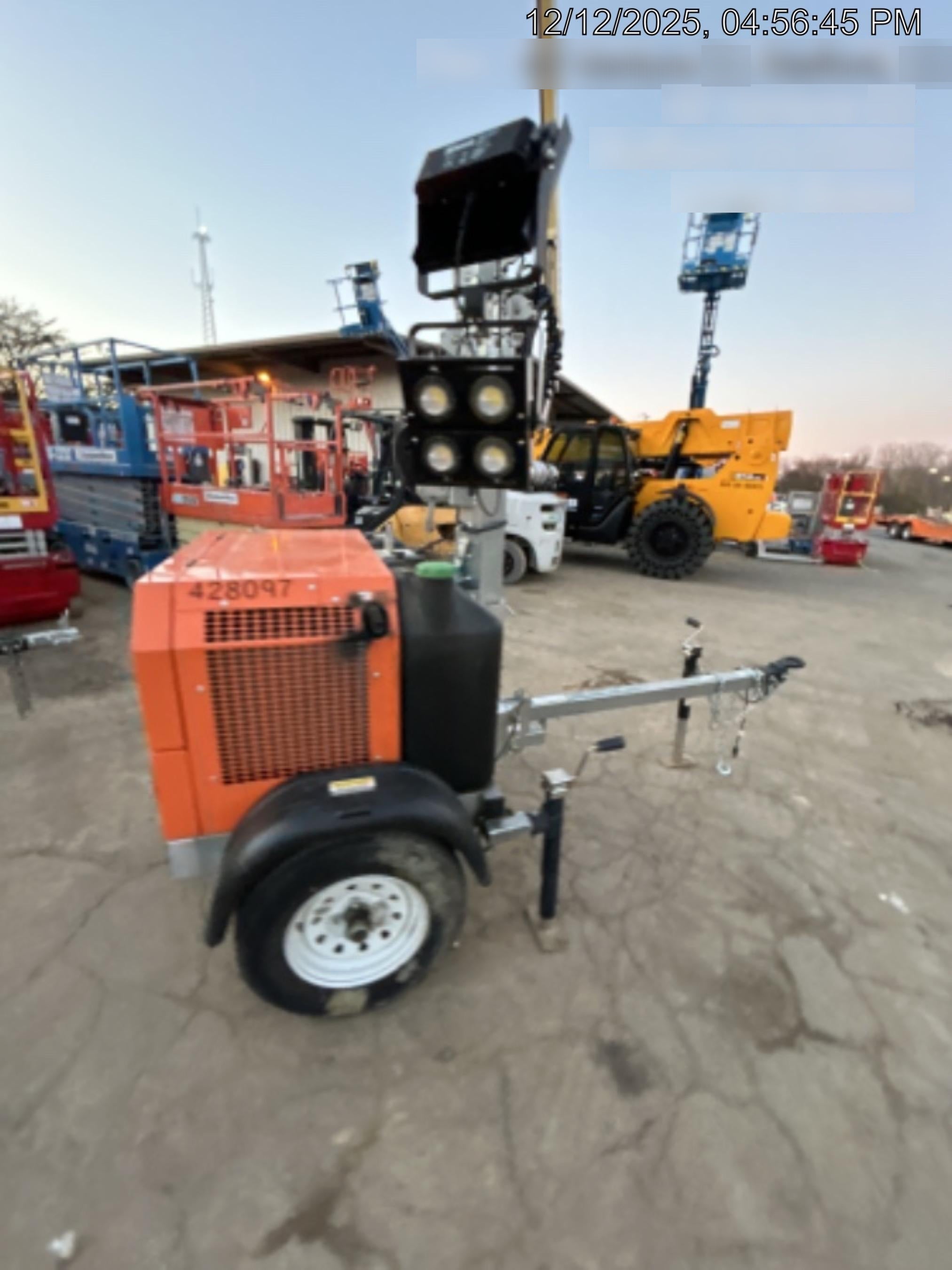 2024 Wanco WLTT-4MM4K Diesel, Deep Sea Controller, Shore Power Plug, Auto Start, (4) 350W LED Floodlights, 4kW Generator, 60 Gal Fuel Tank, 2" Ball, T3