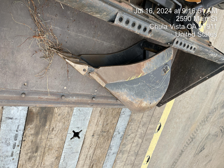 2024 STEEL UNLIMITED 12" Bucket, Mini Excavator. Steel Unlimited