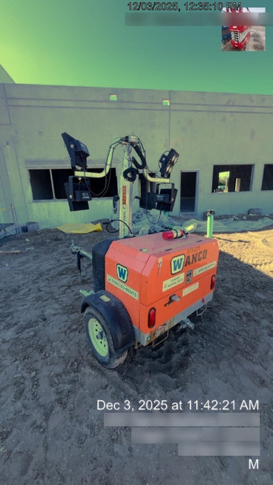 2023 Wanco WLTT-4MM4K Diesel, Deep Sea Controller, Shore Power Plug, Auto Start, (4) 350W LED Floodlights, 4kW Generator, 60 Gal Fuel Tank, 2" Ball, T3