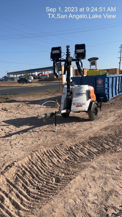 2023 Generac MLT2 Diesel, Flex Switch 120V Input, Powerzone Controller, (4) 320W LED Lights, 4kW Generator, 39.9 Gal Fuel Tank, 2" Ball, T3
