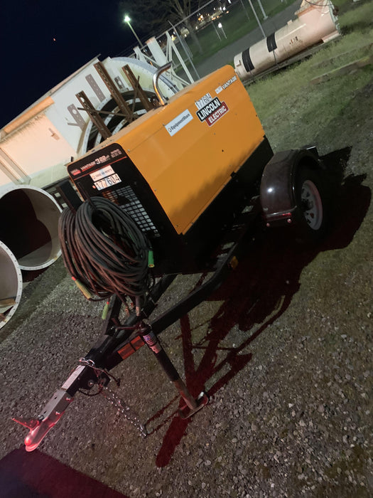 2021 Lincoln Electric Vantage 322 Vantage 322 Ready Pak 3 w/ Decals, ORANGE (includes trailer, cable rack, fender light kit) NO Telematics