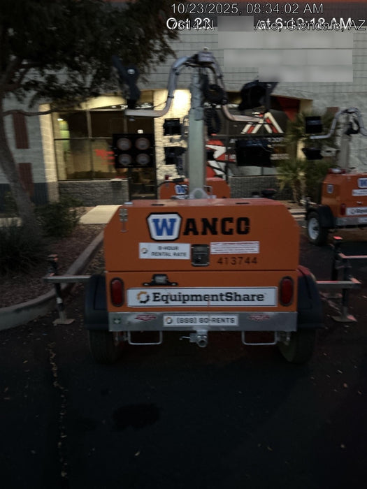 2024 Wanco WLTT-4MM4K Diesel, Deep Sea Controller, Shore Power Plug, Auto Start, (4) 350W LED Floodlights, 4kW Generator, 60 Gal Fuel Tank, 2" Ball, T3