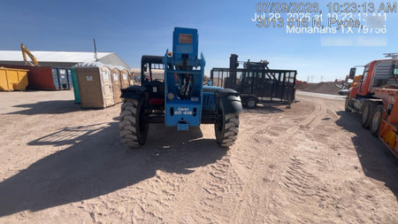 2019 Genie GTH-636 Canopy, Solid RT Tires, LED Work Lights, Beacon 60" QA Carriage, 48" Forks