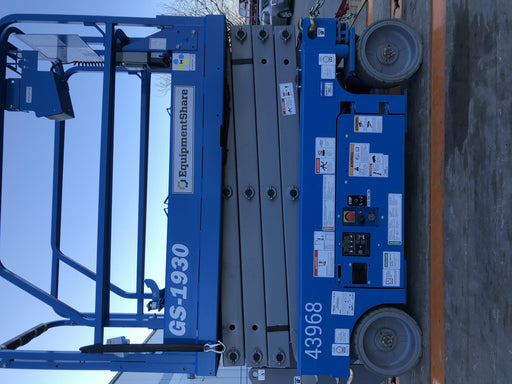 2019 Genie GS-1930 Fixed rails with chain Entry