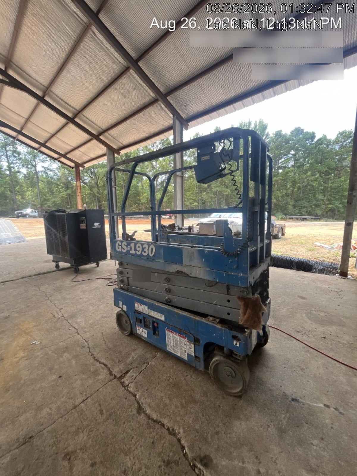 2019 Genie GS-1930 Fixed Rails with Chain Entry