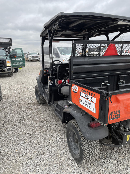 2022 Kubota RTV-X1140W-H Plastic Canopy, Windshield Acrylic Clear, LED Strobe Light, Wire Harness Kit, Back up Alarm