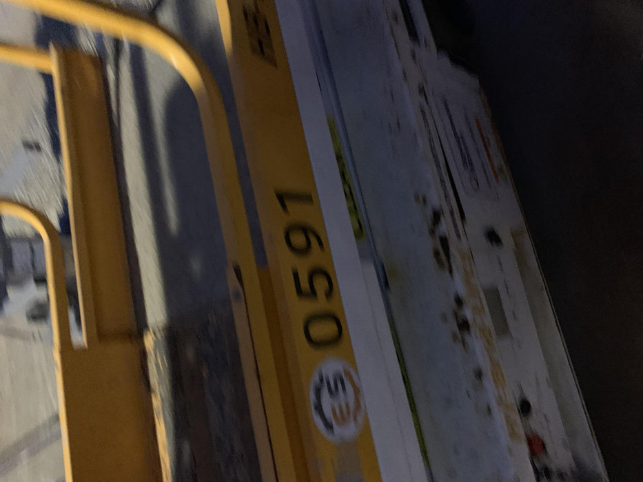 Custom Equipment HB-1430 Hy-Brid Scissor Lift
Platform capacity up to 670 lbs
Working height up to 20 ft
Weighs under 1,700 lbs
Non-marking wheels