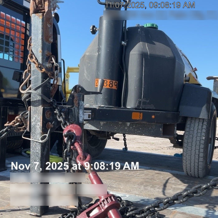 2022 Allmand NLV3GR (4) LED Light Fixture 350W, 23' Vertical Mast, 3kW Prime, Towable, Deep Sea L401, Leveling Jacks, Yanmar T4F 5.8hp