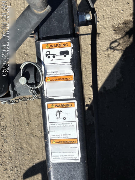 Allmand NLV3GR (4) LED Light Fixture 350W, 23' Vertical Mast, 3kW Prime, Towable, Deep Sea L401, Leveling Jacks, Yanmar T4F 5.8hp