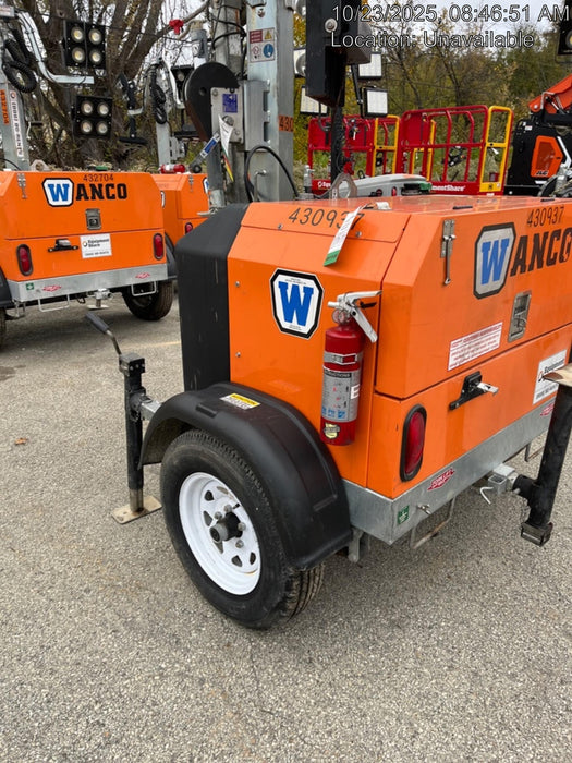 2024 Wanco WLTT-4MM4K Diesel, Deep Sea Controller, Shore Power Plug, Auto Start, (4) 350W LED Floodlights, 4kW Generator, 60 Gal Fuel Tank, 2" Ball, T3