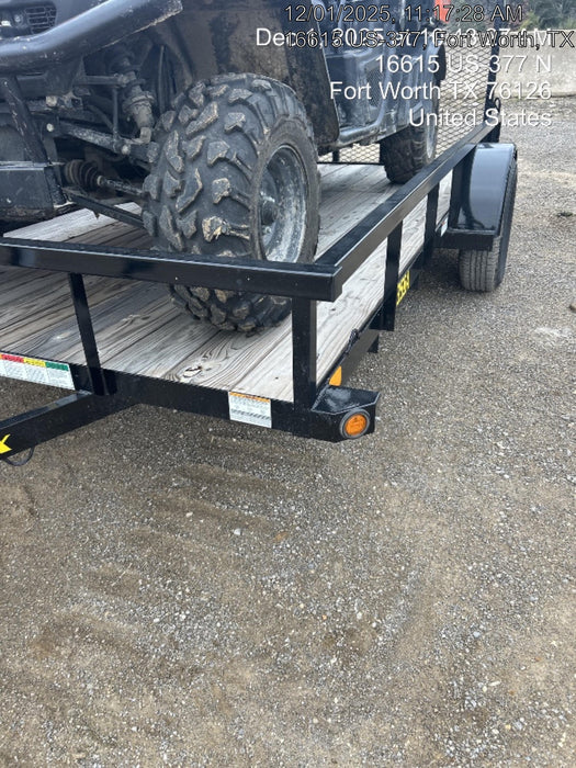 2025 BIG TEX TRAILER 35SA-12  BK4RG