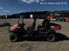 2021 Kubota RTV-X1140W-H Plastic Canopy, Windshield Acrylic Clear, LED Strobe Light, Wire Harness Kit, Back up Alarm