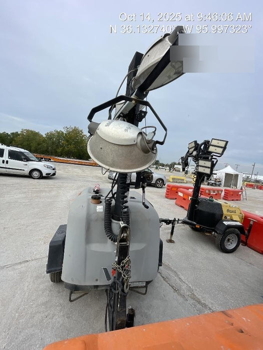 2019 Wacker Neuson LTV6L-MH Wacker Neuson LTV6L Mobile Light Tower w/Fuel Level Sensor Installed
