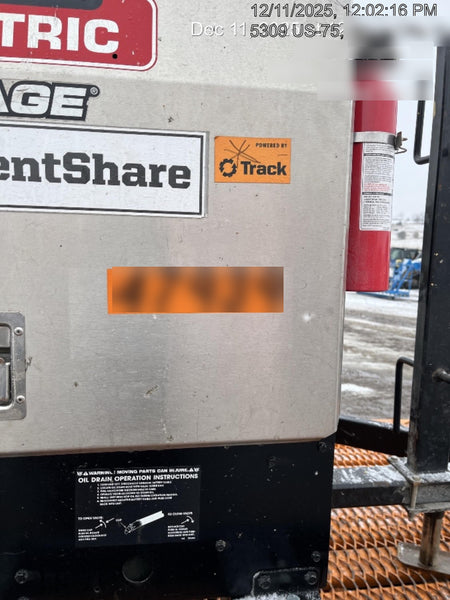 2019 Lincoln Electric Vantage 322 Ready-Pak 3, Two Wheel Trailer, Fender and Light Kit, Cable Rack