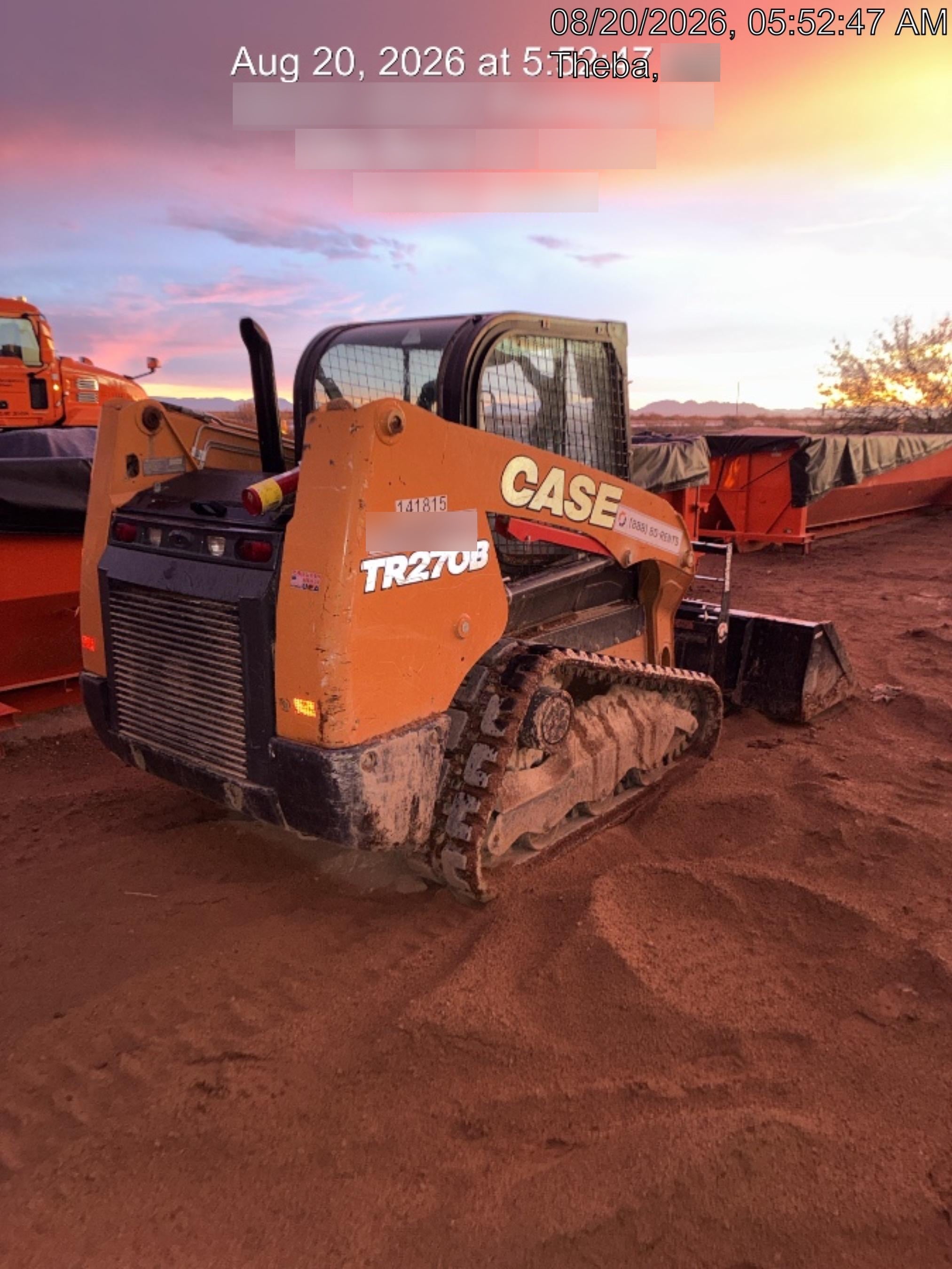 2021 CASE TR270B