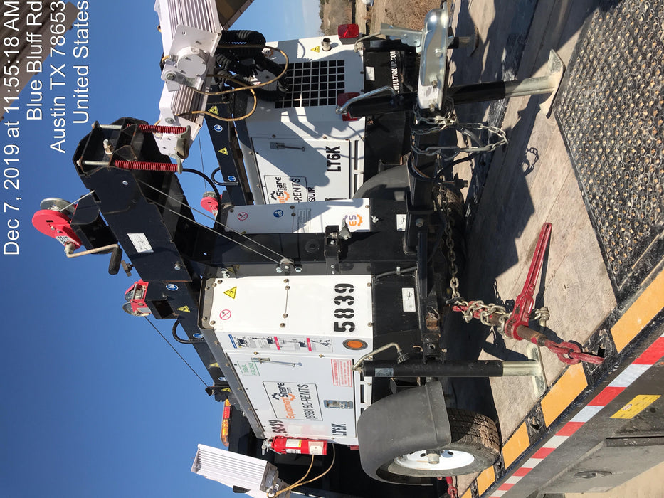 2017 Multiquip LT6K` MultiQuip LT6KV Towable Light Tower