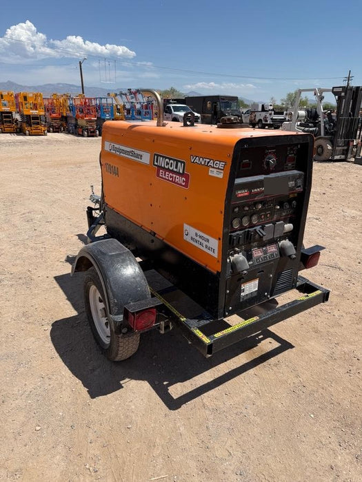 2021 Lincoln Electric Vantage 322 Vantage 322 Ready Pak 3 w/ Decals, ORANGE (includes trailer, cable rack, fender light kit) NO Telematics