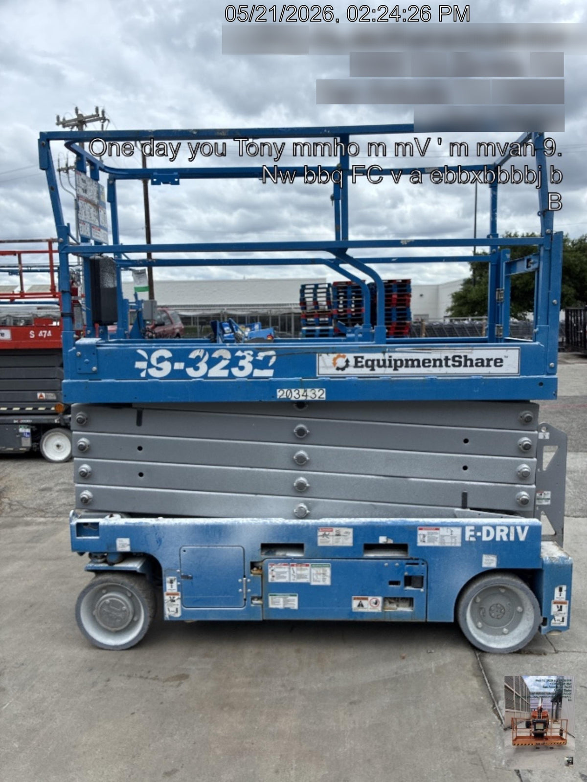 2022 GENIE GS-3232
