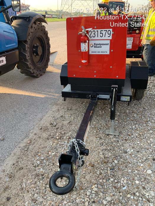 2022 Shindaiwa DGW400MDL Kubota D902 Engine, 23 HP, Dual Op Welder, Wire, Arc, Droop Stick, Tig, and CC Stick Functionality, Simulphase, 3 Phase and 1 Phase Gen Output, Single Axle NB Trlr, Slr Trckl Chrg 12V 12W, Fire Ext