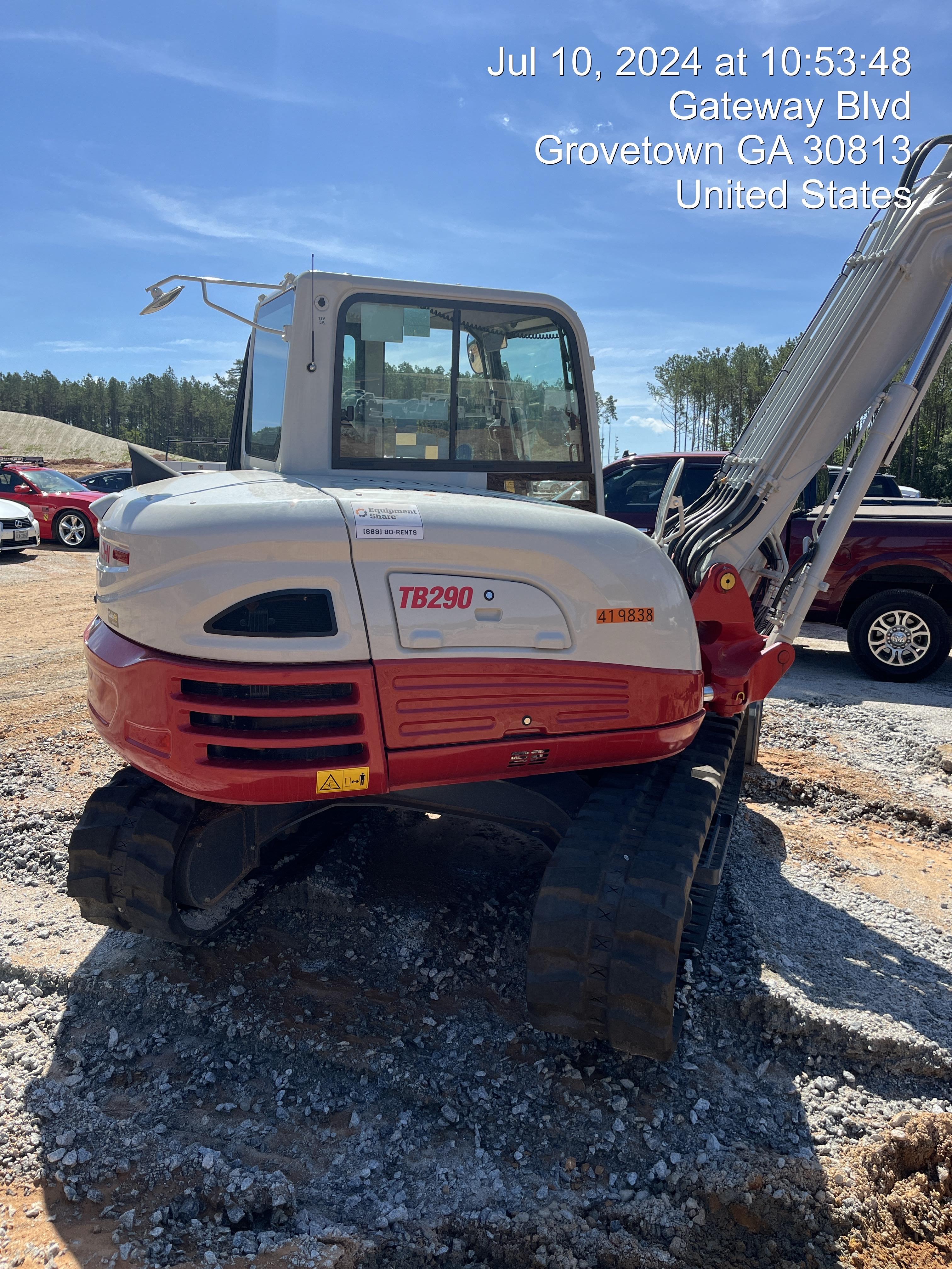 2024 TAKEUCHI TB290-CR