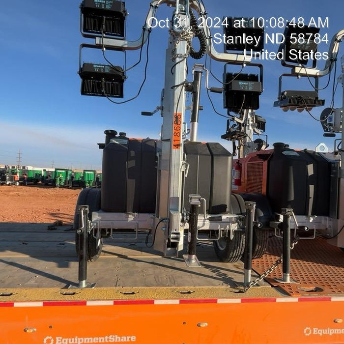 2024 Wanco WLTT-4MM4K Diesel, Deep Sea Controller, Shore Power Plug, Auto Start, (4) 350W LED Floodlights, 4kW Generator, 60 Gal Fuel Tank, 2" Ball, T3