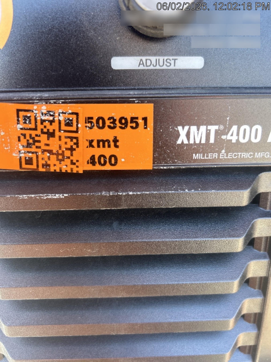 2025 MILLER ELECTRIC XMT 400