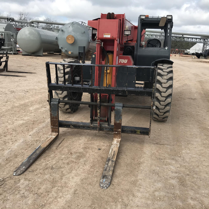 2017 Manitou 12042 Manitou MTA 12042, Solid Tires, 66" Carriage, Open ROPS, Flashing Beacon and Work Light Package