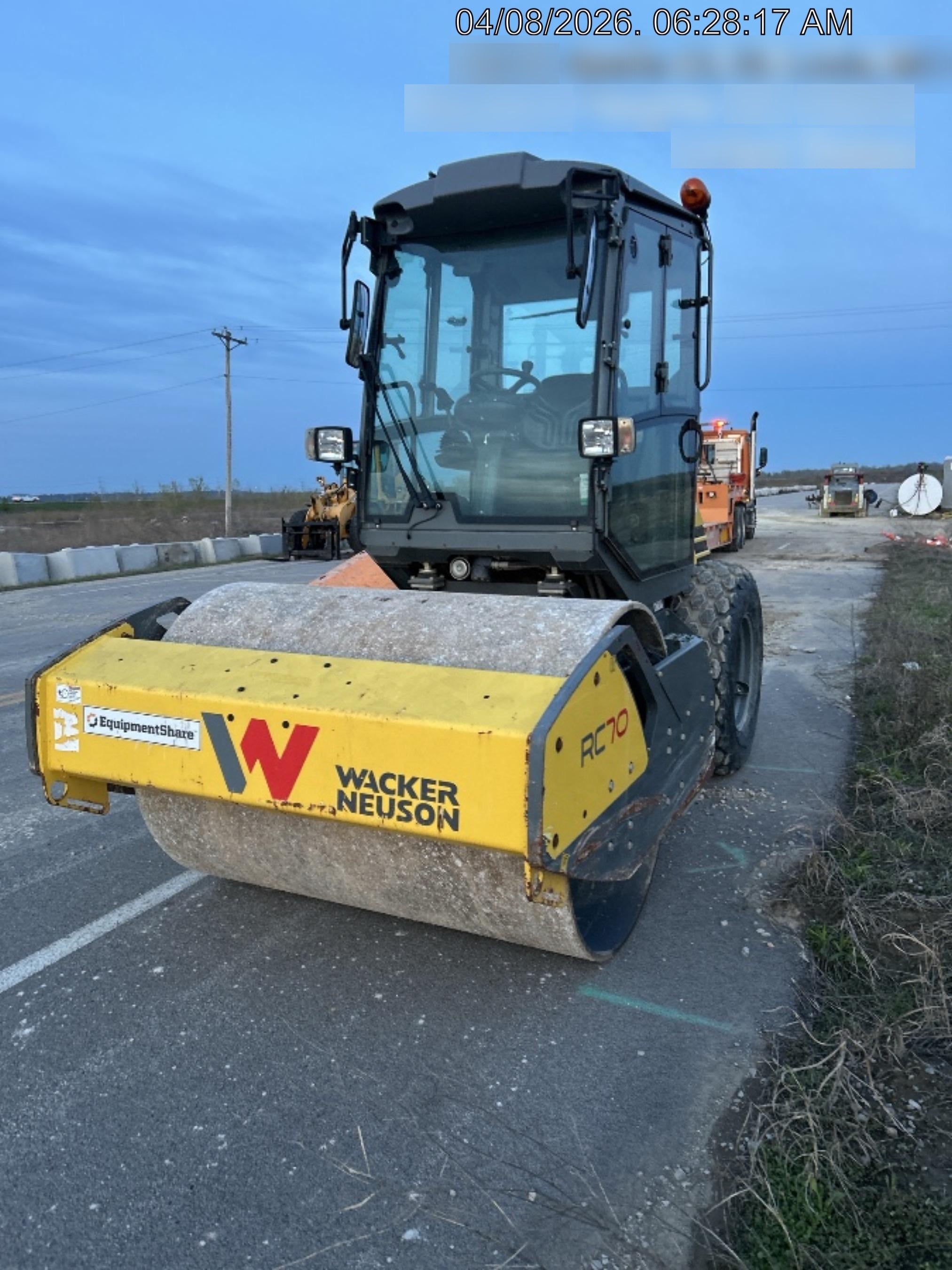 2021 WACKER NEUSON RC70