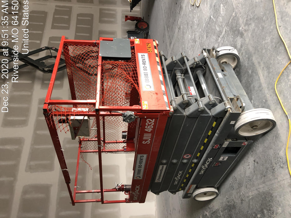 2018 Skyjack SJIII-4632 Standard Rental Specs